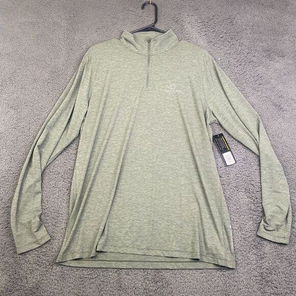 Anetik 1/4 Zip Pullover Lightweight UPF 30+ Men's Size Medium Indian Springs NWT - Picture 1 of 13